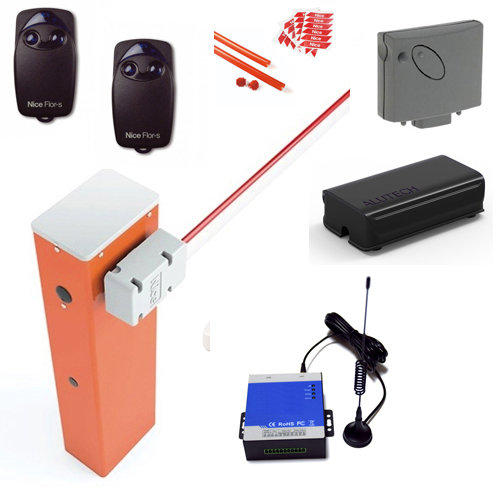 Комплект шлагбаума Nice WIDEM5 с GSM-модулем CS2020